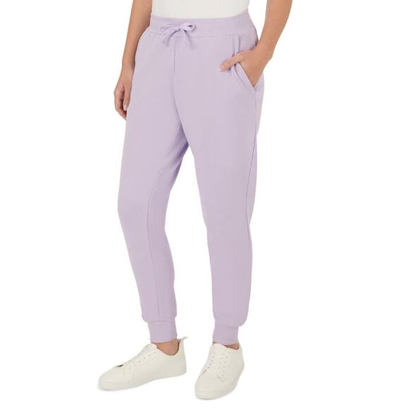Sea-Doo Soft Terry Sweatpants – Lilac Joggers, Drawstring Waist, Size Large NWT - Picture 1 of 12